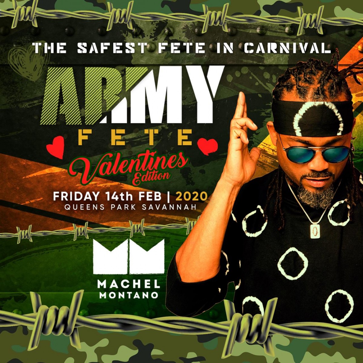 Army Fete Valentines Edition — MACHEL MONTANO